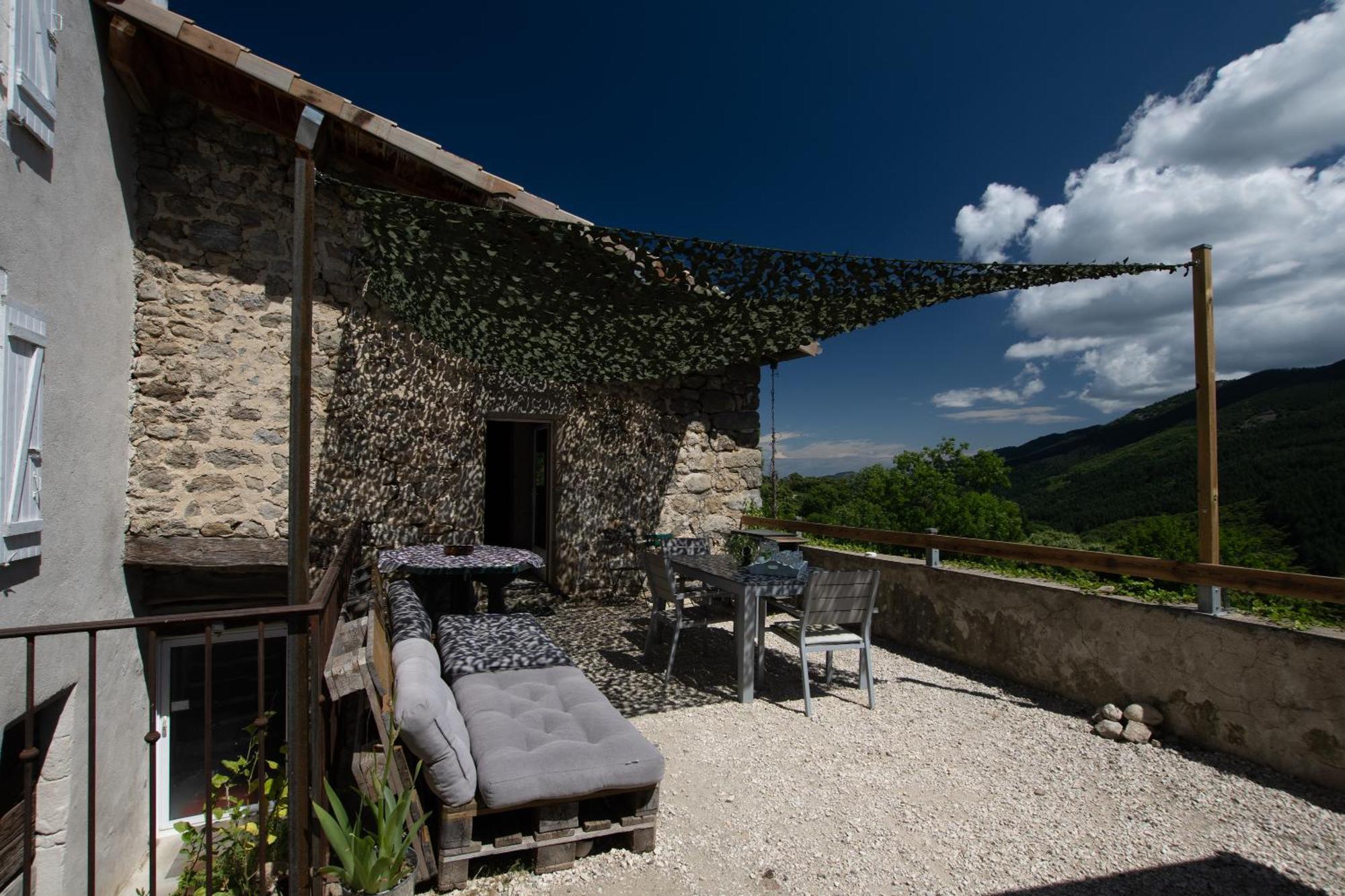 Les Chambres De La Ferme De Chalas Valgorge Экстерьер фото