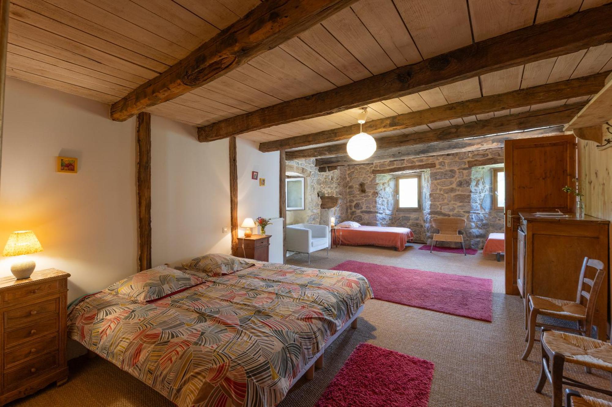 Les Chambres De La Ferme De Chalas Valgorge Экстерьер фото